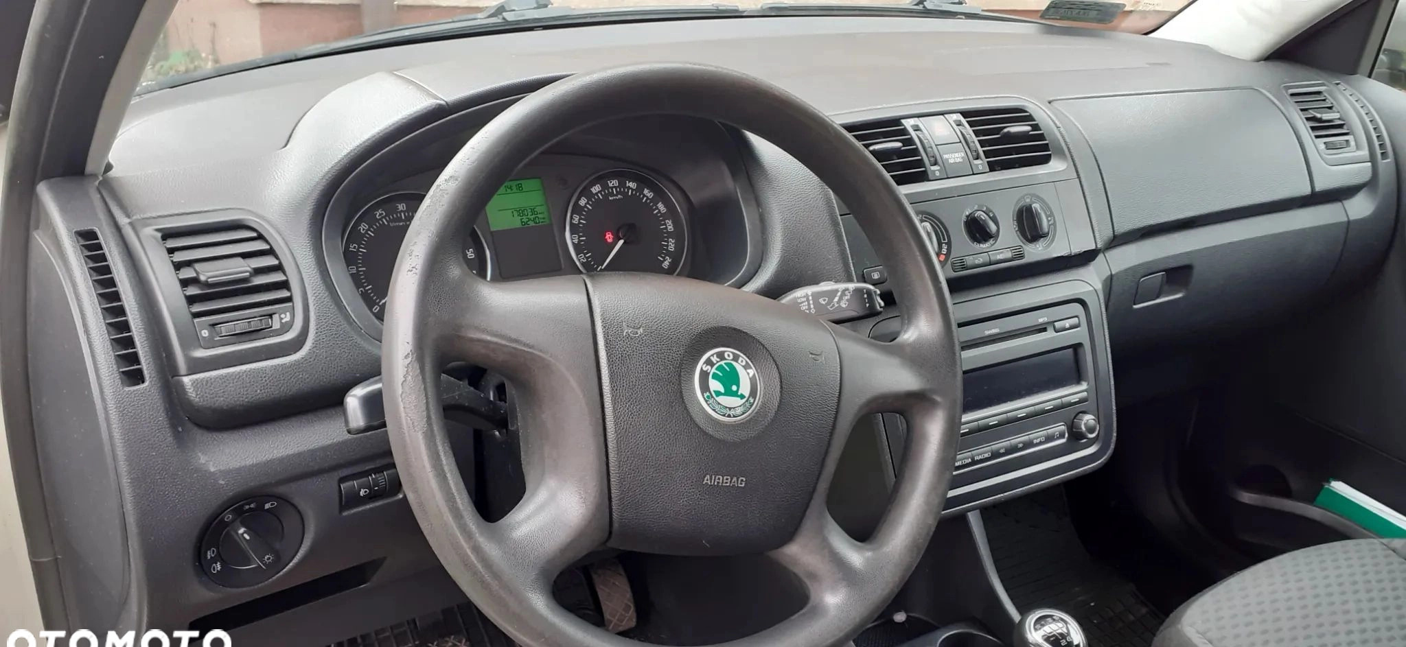 Skoda Fabia cena 11000 przebieg: 183000, rok produkcji 2010 z Złotów małe 56
